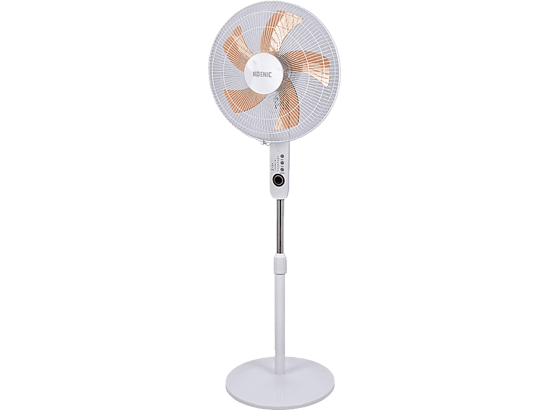 KOENIC EU01_108557 60W Oscilación Inclinación Ajustable Mando a distancia Blanco