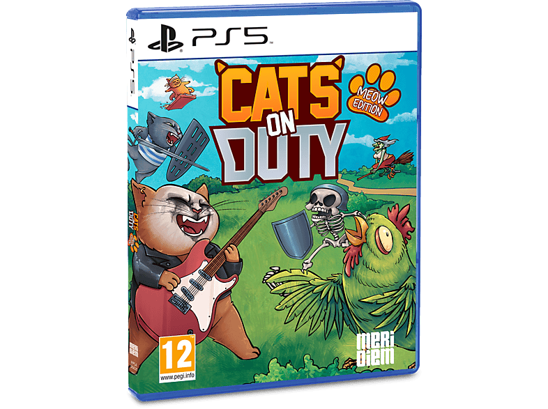 PS5 Cats on Duty. Meow Edition