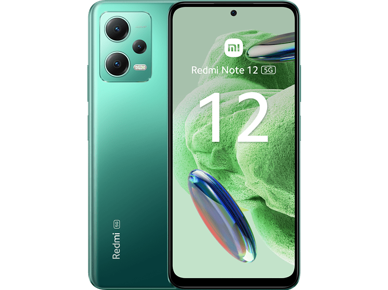 Xiaomi Redmi Note 12 5G Verde 128 GB 4 GB RAM 6.67 AMOLED FHD+ 120Hz Qualcomm Snapdragon® 4 Gen 1 - 2,2 Ghz 5000 mAh Android