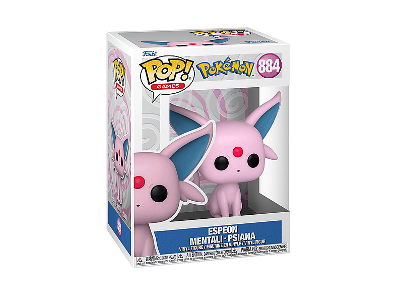 Games: Pokémon - Espeon Mentali - Psiana Vinilo 9 cm