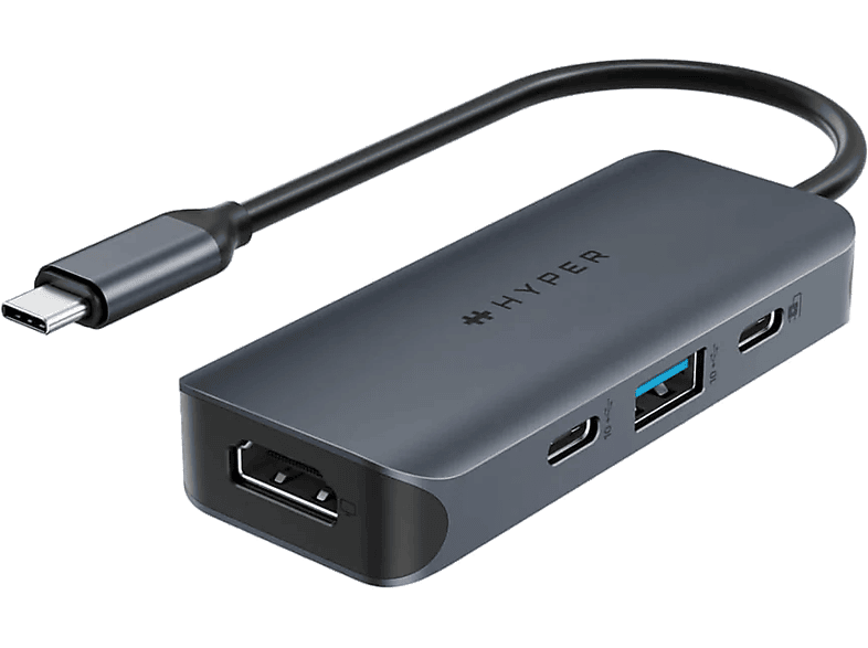 Hyper HyperDrive Next 4 puertos USB A USB-C HDMI Azul