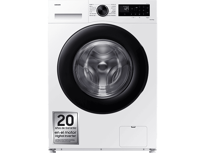 Samsung WW90CGC04DAEEC 9 kg 1400 rpm EcoBubble™ Función WiFi con SmartThings Blanco