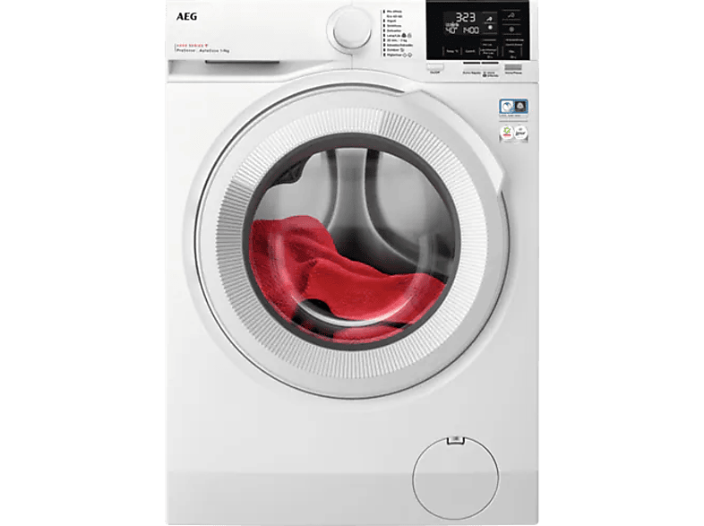 AEG LFR6194O2Q 9 kg 1400 rpm Tecnología ProSense Autodosificación Blanco
