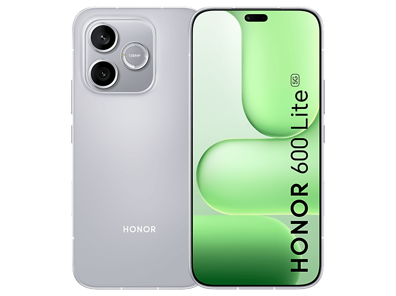 Honor 600 Lite Velvet Grey 256 GB 8 GB RAM 6.6  AMOLED MediaTek Dimensity 7100 Elite 6520 mAh