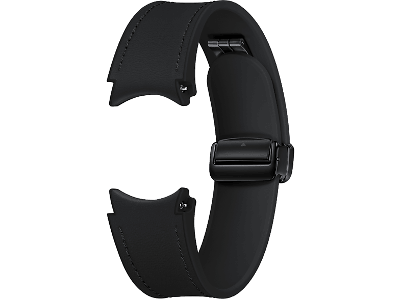 Samsung ET-SHR94LBEGEU Para Galaxy Watch6  M/L 20 mm Con Hebilla en D Cuero ecológico Negro
