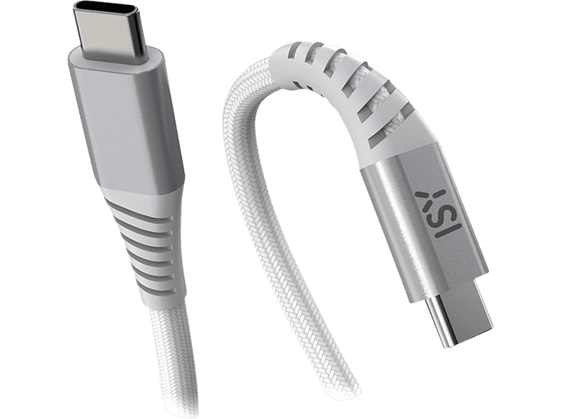 ISY ICN-5000-WT-CC De USB-C a USB-C 2 m Blanco
