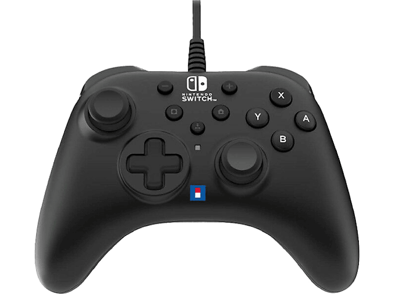 Hori Turbo Turbo NSW-457U Para Nintendo Switch Con Cable Negro y Rojo