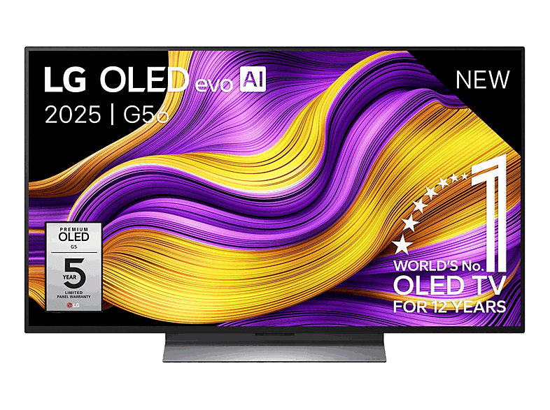 LG OLED48G56LS OLED 4K Α11 AI Processor 4K Gen2 Smart TV DVB-T2 (H.265) Dolby Vision y Atmos FreeSync y G-Sync Compatible Negro