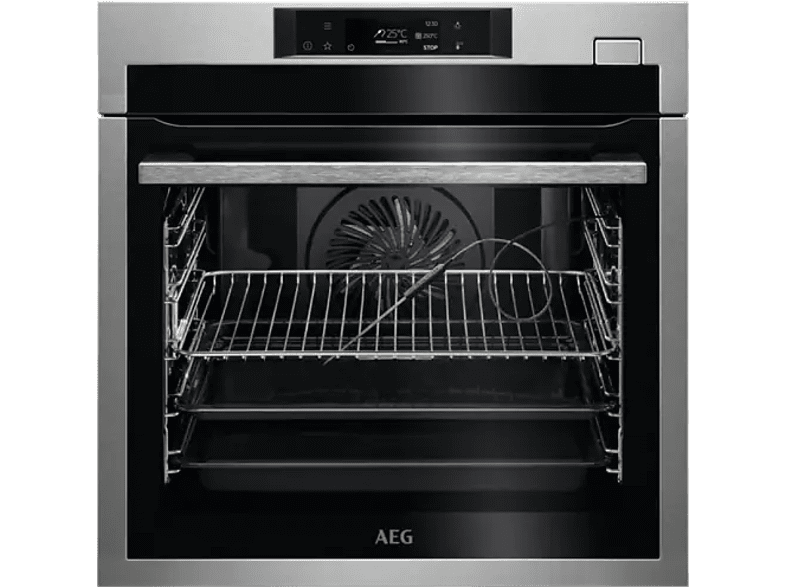 AEG BSE782380M 70 l Integrable Limpieza por vapor Sonda Térmica Inox Antihuellas