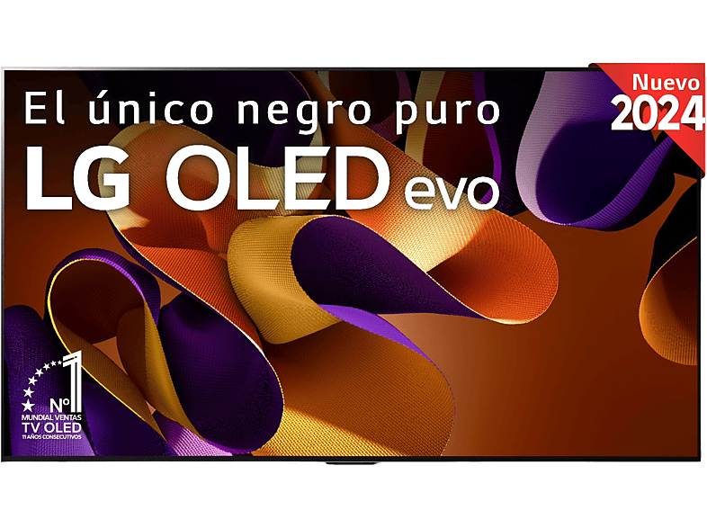 LG OLED65G45LW UHD 4K Procesador Inteligente 4K α11 Smart TV DVB-T2 (H.265) Negro