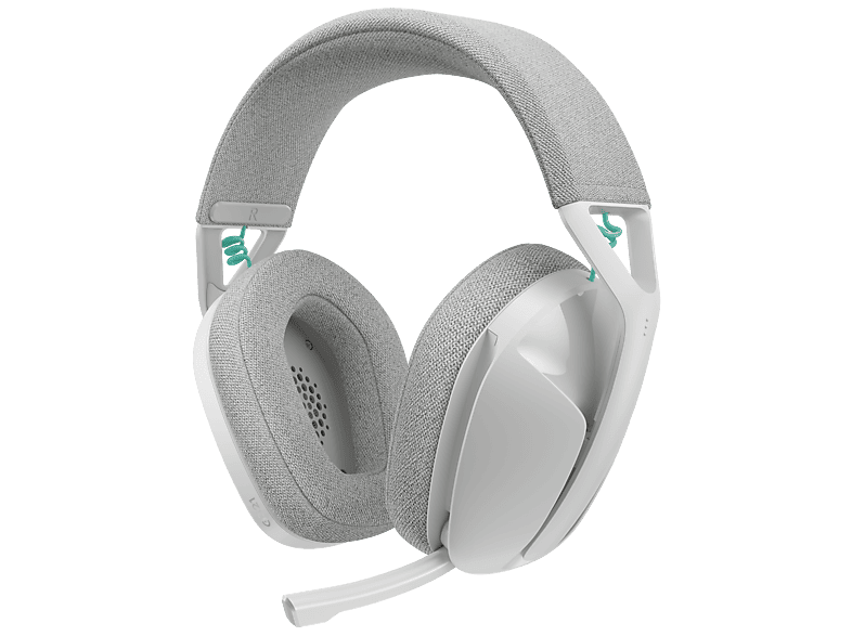 Logitech G G321 Lightspeed-Bluetooth Micrófono 16 kHz con varilla abatible 20hs batería PC PS4-PS5 Nintendo Switch Blanco