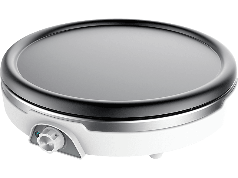 Cecotec Crepestone XL Inox Eléctrica 1350 W 38 cm Extraíble Antiadherente Regulable Inox