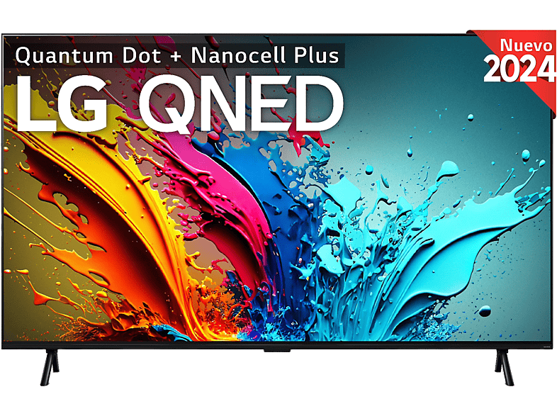 LG 98QNED89T6A UHD 4K Procesador Inteligente 4K α8 Smart TV DVB-T2 (H.265) Negro
