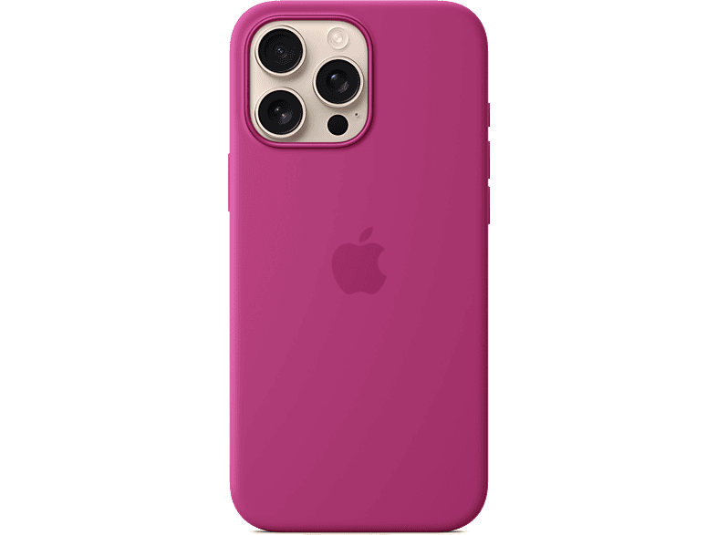 Apple Funda de silicona con MagSafe para iPhone 16 Pro Max Fucsia