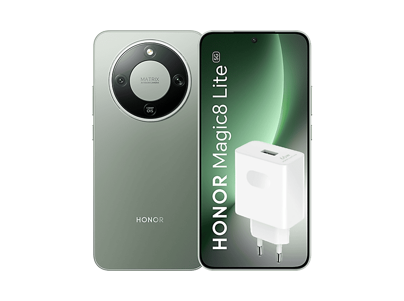 Honor Magic8 Lite Forest Green 256GB 8GB RAM 6.79 AMOLED de 4320 Hz Qualcomm® Snapdragon® 6 Gen 4 (4nm) 7500 mAh