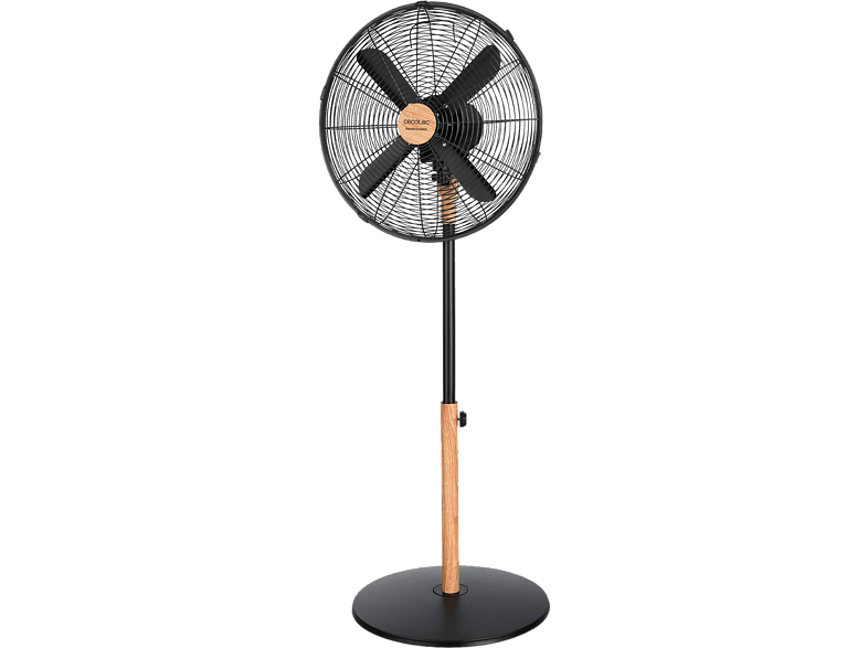 Cecotec EnergySilence 600 Woodstyle 50 W 3 velocidades 4 aspas Gran diámetro Altura regulable Woodstyle