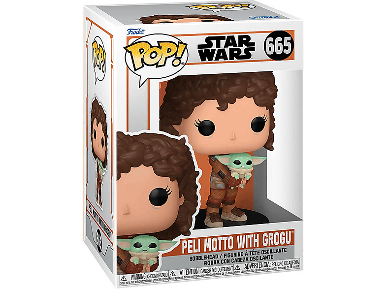 Star Wars : Peli Motto & Grogu Vinilo 10 cm