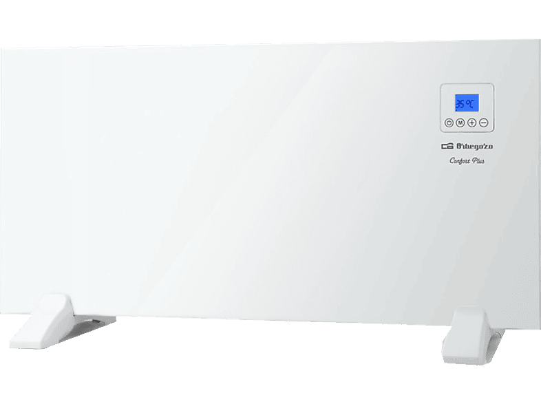 Orbegozo REH 1000 Display LCD Control digital 1000W Blanco