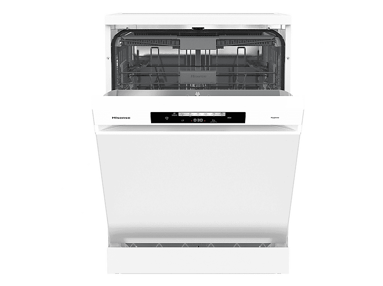 Hisense HS643C90W 16 servicios 6 programas 59.9 cm Tercera bandeja Apertura automática Blanco