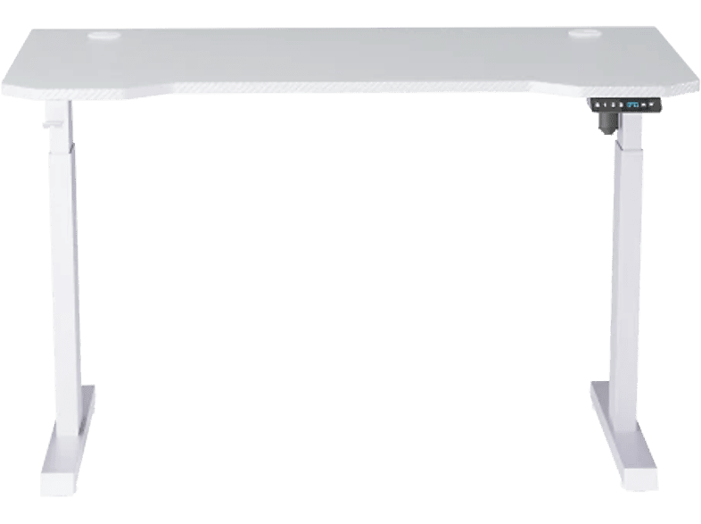 Newskill Belenor PRO MFD + Metal Ajustable en Altura 72-122 cm Soporte Auriculares Blanco