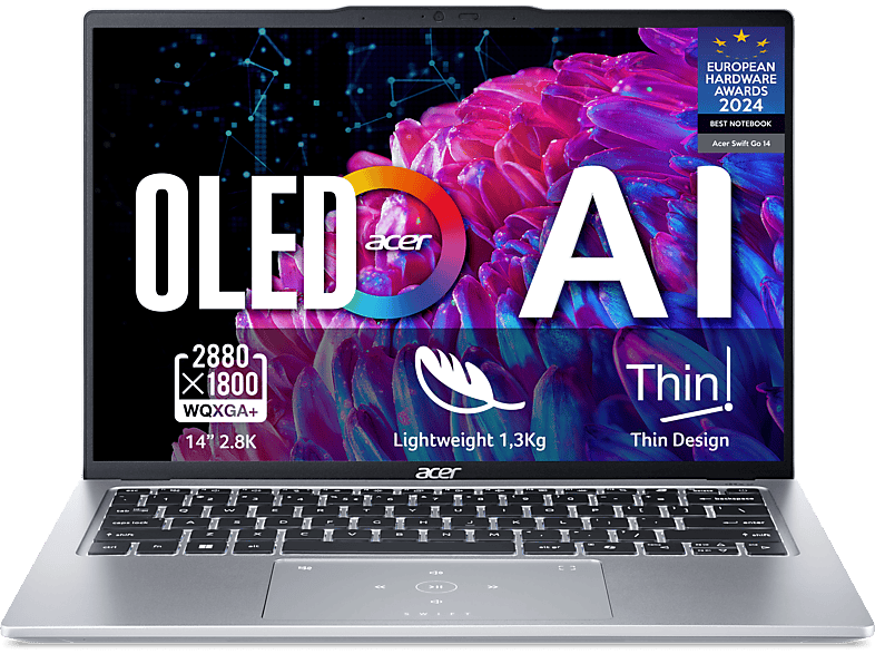 Acer Swift Go 14 SFG14-73 14 WQXGA Intel® Core™ Ultra 7-155U 16GB RAM 512GB SSD UHD Graphics Windows 11 Home