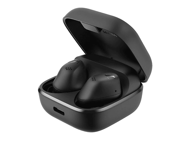Sennheiser Accentum True Wireless 28h Autonomía Cancelación de Ruido Activa Híbrida Negro