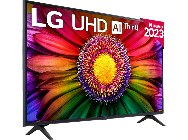 LG 43UR80006LJ UHD 4K Inteligente α5 4K Gen6 Smart TV DVB-T2 (H.265) Azul ceniza