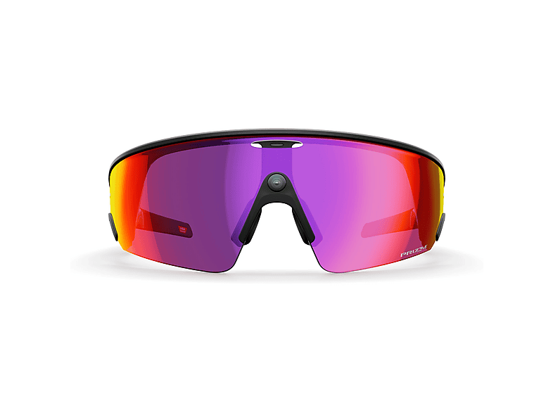 Meta Oakley Vanguard Cámara Sony Ultra gran angular 12 MP Negro y lentes en Road rojas