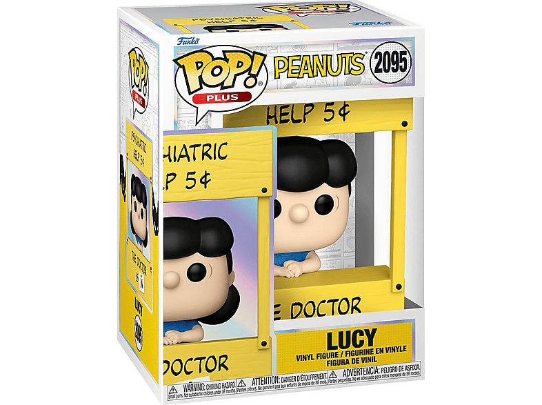 Peanuts S8: Lucy 15 cm Vinilo Tamaño grande