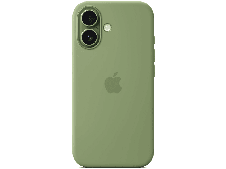 Apple Funda de silicona con MagSafe Para iPhone 17 Compatible con correa Crossbody Musgo claro