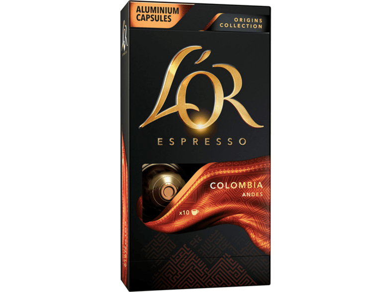 L'OR ESPRESSO Colombia Andes  pack 10 Compatibles con Nespresso