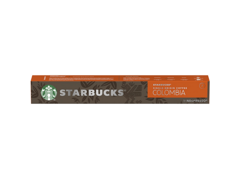 Starbucks Colombia Café Espresso 10 cápsulas Intensidad 7 Para Nespresso