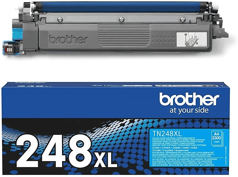Brother TN248XL 3000 páginas Cian