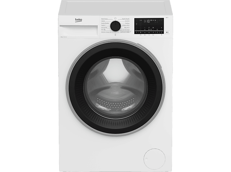 Beko B3WFT510415W 10 kg 1400 rpm 15 programas Motor inverter Blanco