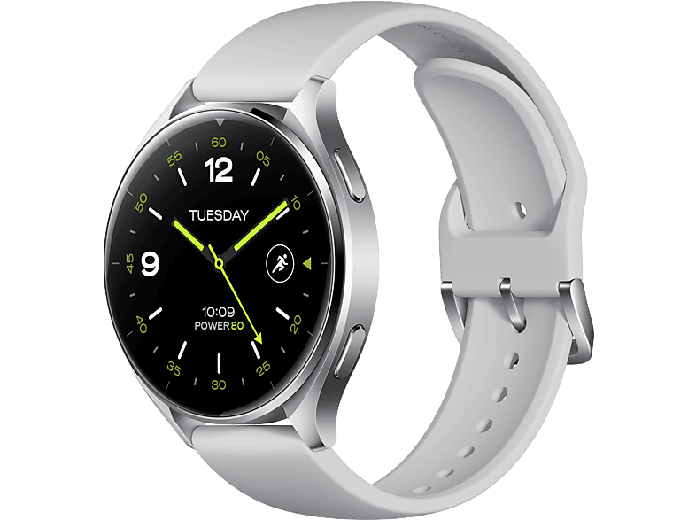 Xiaomi Watch 2 AMOLED Bluetooth GPS Dual de 5 sistemas 150 modos fitness Plata