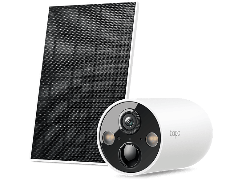 TP-Link Tapo C425 Kit Cámara Seguridad WiFi con Batería y Panel Solar Detección IA Gratuita 2K QHD Visión Nocturna Color