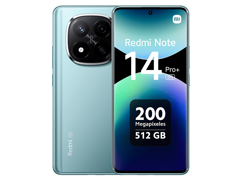 Xiaomi Redmi Note 14 Pro+ Frost Blue 256 GB 12 GB RAM 6.67 AMOLED Snapdragon® 7s Gen 3 Mobile Platform 5110 mAh