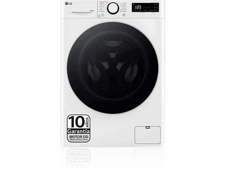 LG F2DR5S09A1W 9 kg+5 kg 1200 rpm 12 programas Blanco