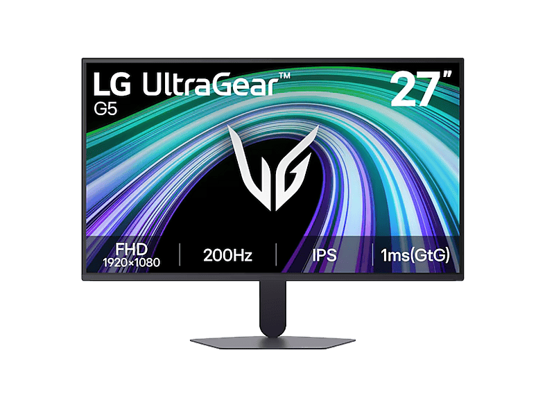 LG UltraGear™ G5 27G523B-B 27 Full-HD 200 Hz 1 ms IPS Negro
