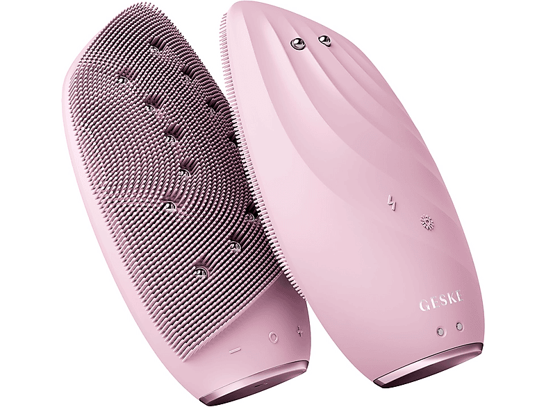Geske Sonic Thermo Facial Brush & Face-Lifter 8 en 1 Reafirma y tonifica piel IPX7 Rosa