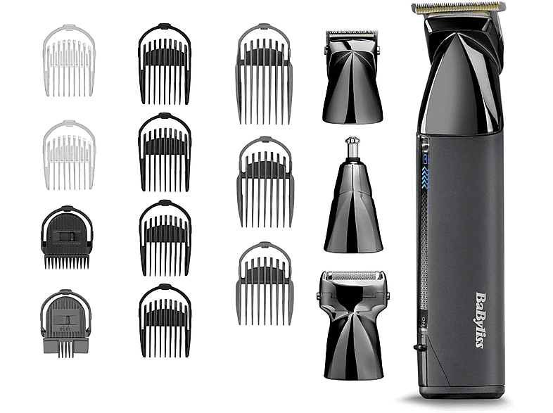 Babyliss MT991E Super-X Metal Series 15 Modos Afeitar 5 h Autonomía Negro
