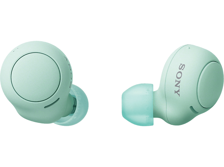 Sony WFC500G Resistente al agua Voice assist. Bluetooth Carga rápida 20h Verde