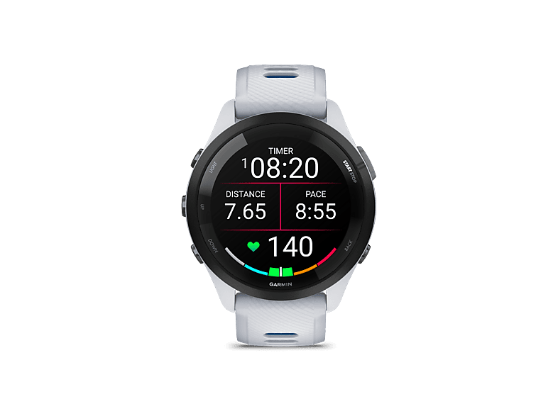 Garmin Forerunner 265 Blanco/Azul 22mm Pantalla Táctil AMOLED 1.3 13 días Autonomía Morning Report 8GB