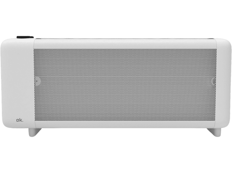 OK OMIH 15221 W 1500W 2 Niveles de calor 230V 50-60Hz Termostato ajustable Blanco