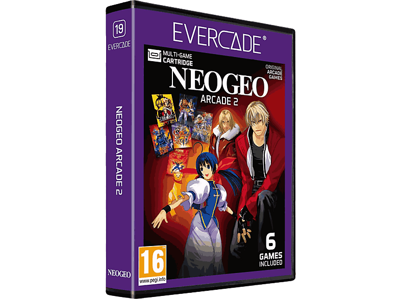 Cartucho juego retro Evercade: NEOGEO Arcade 2