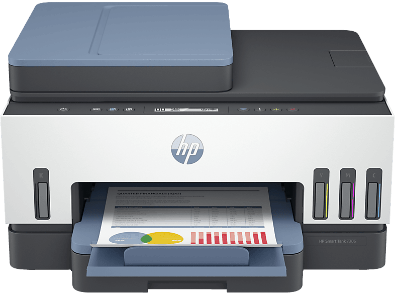HP Smart Tank 7306 WiFi Bluetooth USB doble cara
