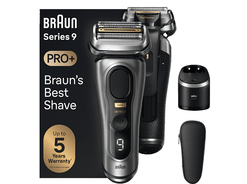 Braun Series 9 PRO+ 9565cc Centro SmartCare ProTrimmer integrada En Seco Y En Mojado
