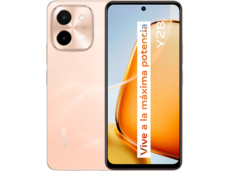 vivo Y28 Gleaming Orange 256 GB 8 GB RAM 6.68  LCD HD+ Mediatek Helio G85 6000 mAh Android