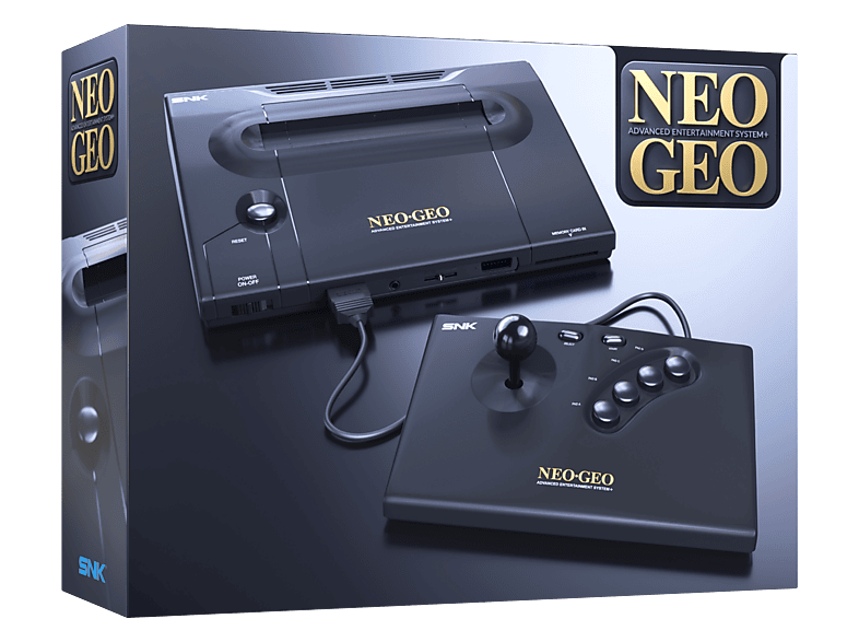 Plaion Replai Neo Geo AES+ Compatible con los cartuchos originales de NeoGeo Salida Full HD vía HDMI Negro