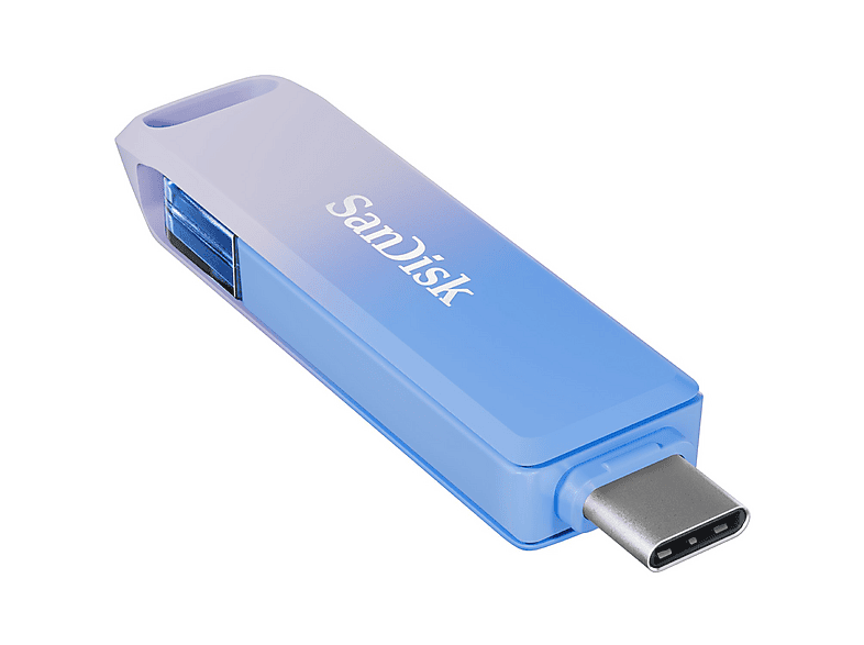 Sandisk Creator Phone Drive USB-C y Lighning Para iPhone Hasta 90MB/s de lectura Azul